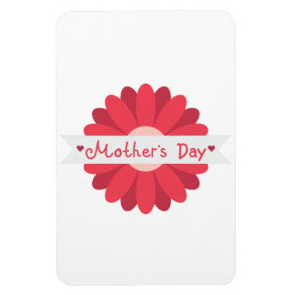 Magnet Flexible Joyeuse Fête des mères Lettres manuscrites Cadeau