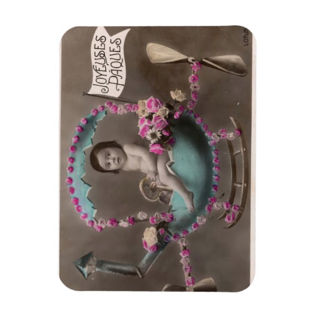 Magnet Flexible Joyeuse Paques (Vertical)