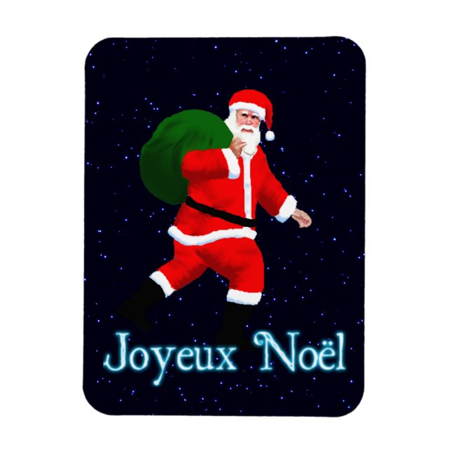Magnet Flexible Joyeux Noё l - Père Noël (Vertical)