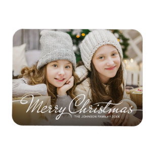 Magnet Flexible Joyeux Noël 2018 Fête du Réfrigérateur photo