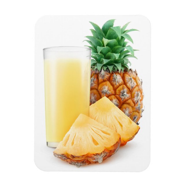 Magnet Flexible Jus d'ananas (Vertical)