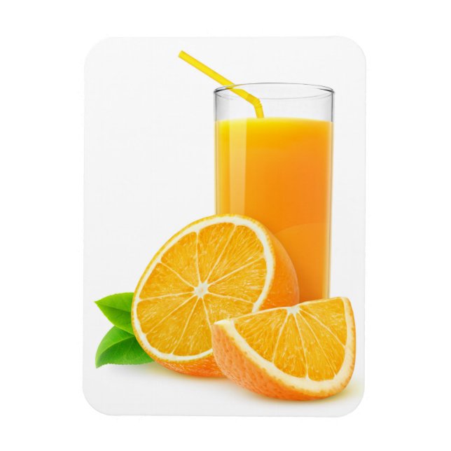 Magnet Flexible Jus d'orange (Vertical)