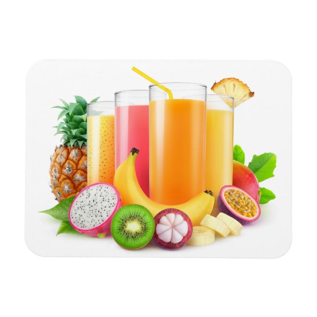Magnet Flexible Jus tropicaux frais (Horizontal)