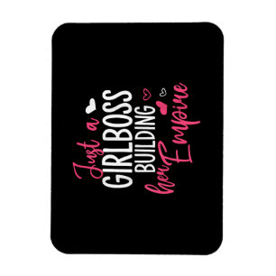 Magnet Flexible Juste une patronne qui construit son empire femmes