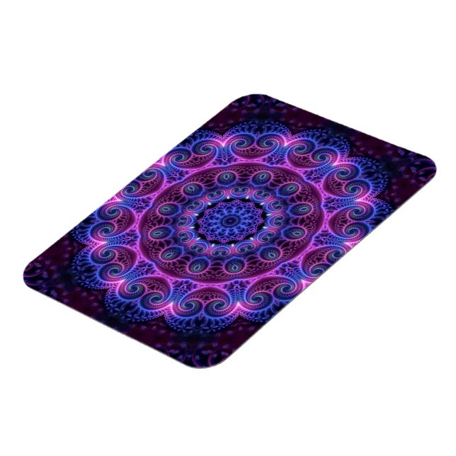 Magnet Flexible Kaleidoscope Apophyse Coeurs Mandala (Côté Gauche)