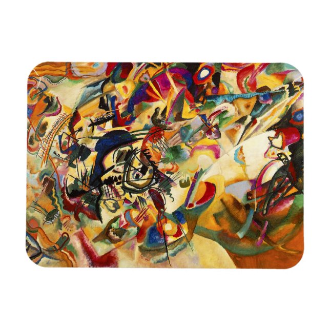 Magnet Flexible Kandinsky Composition VII aimant (Horizontal)