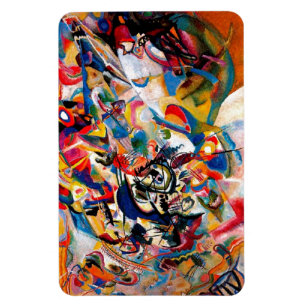 Magnet Flexible Kandinsky Composition VII Peinture Abstraite