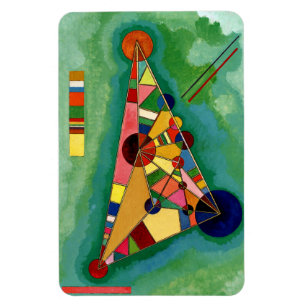 Magnet Flexible Kandinsky - Triangle multicolore