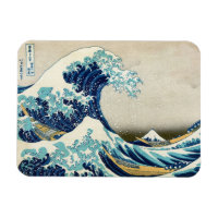 Katsushika Hokusai - La Grande vague au large de K