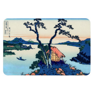 Magnet Flexible Katsushika Hokusai - Lac Suwa dans la province de 