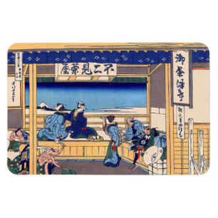 Magnet Flexible Katsushika Hokusai - Yoshida sur le Tokaido