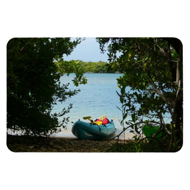 Magnet Flexible Kayaking aux îles Virgin (Horizontal)