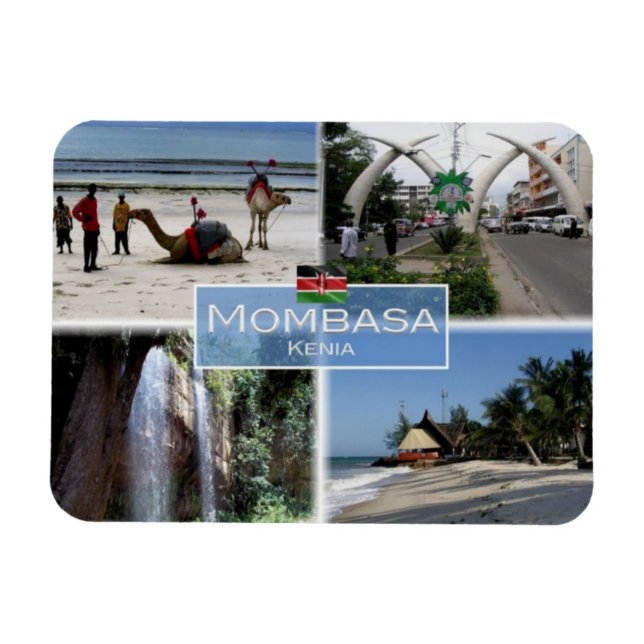 Magnet Flexible KE Kenia - Mombasa - (Horizontal)
