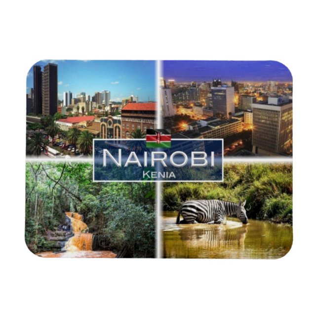 Magnet Flexible KE Kenia - Nairobi - Kenyatta Avenue - (Horizontal)
