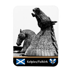 Magnet Flexible Kelpies & Statues à Falkirk/Scotland Art