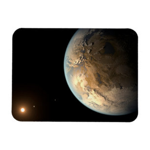 Magnet Flexible Kepler-186f Orbitant Une Étoile Éloignée.