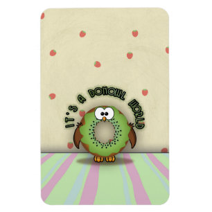 Magnet Flexible kiwi donowl