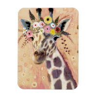 Klimt Giraffe | Orné De Fleurs