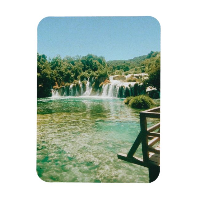 Magnet Flexible Krka Waterfalls -Krka National Park - Croatia (Vertical)