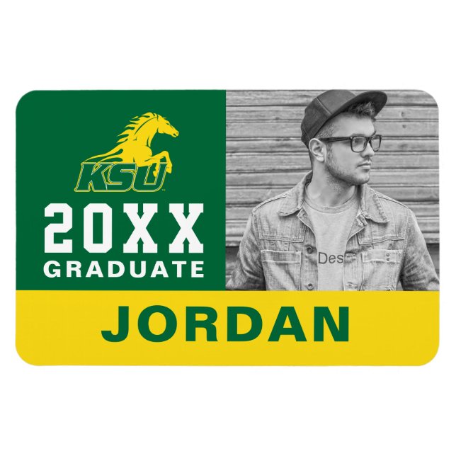Magnet Flexible KSU Kentucky State University Graduate (Horizontal)