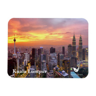 Magnet Flexible Kuala Lumpur - aimant de Velvet Escape