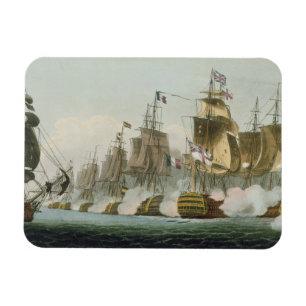 Magnet Flexible La bataille de Trafalgar, le 21 octobre 1805,
