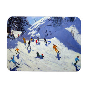 Magnet Flexible La belle Plagne 2004 de caniveau