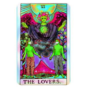 Magnet Flexible La Carte Tarot Coronavirus