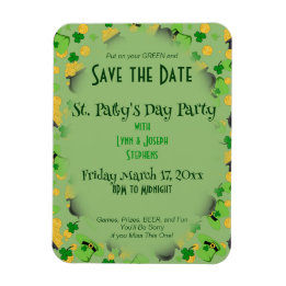 Magnet Flexible La chance de Cutesy pour les Irlandais