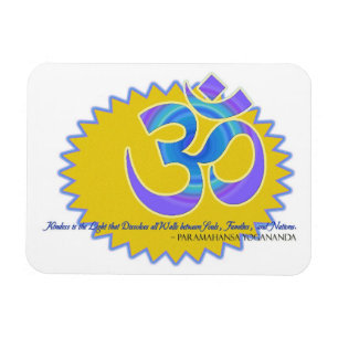 Magnet Flexible La citation de Paramahansa Yogananda de symbole de