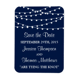 Magnet Flexible La Collection Mariage Bleu Marine Lights