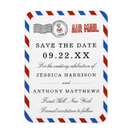 Magnet Flexible La collection moderne de Mariages Airmail