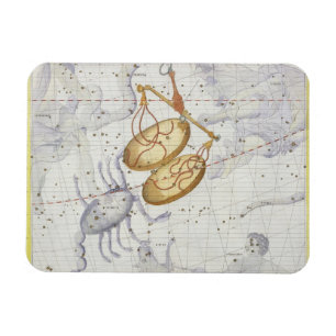 Magnet Flexible La constellation de Balance, plaquent 7 du 'atlas