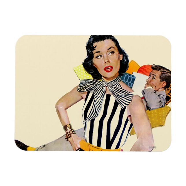 Magnet Flexible La Dame A Été Insultée (Horizontal)