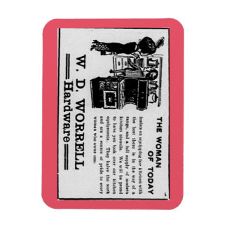 Magnet Flexible La femme d'aujourd'hui Stove Ad