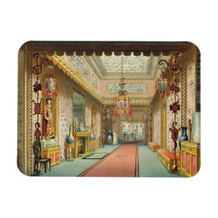 Magnet Flexible La galerie chinoise, des 'vues du Pavi royal