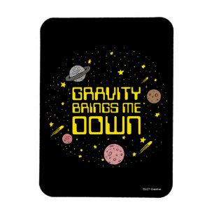 Magnet Flexible La Gravité me fait descendre
