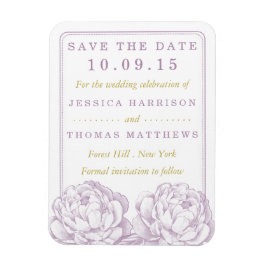 Magnet Flexible La jolie collection de Mariages floraux Peony