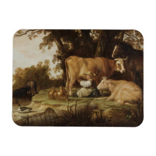 Magnet Flexible La laitière Aelbert Cuyp