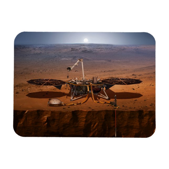 Magnet Flexible La Lander de l'Insight (Horizontal)