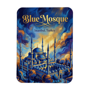 Magnet Flexible La Mosquée Bleue, Istanbul, Marmara