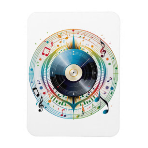Magnet Flexible La musique est l'âme de la vie