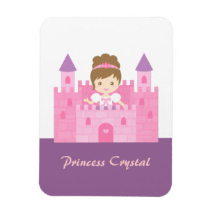 Magnet Flexible La petite princesse de Pink Castle Fairytale