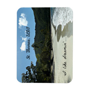Magnet Flexible La plage de St Thomas
