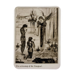 Magnet Flexible La réalisation du Sangreal, du 'd'Ar de Le Morte