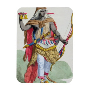 Magnet Flexible La Reine Anna Nzinga (1583-1663), de 'DES E de