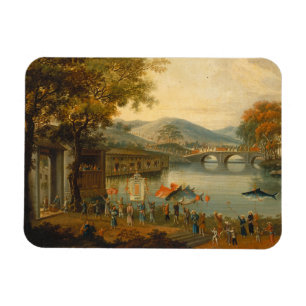 Magnet Flexible La Reine Henrietta Maria avec monsieur Jeffrey le