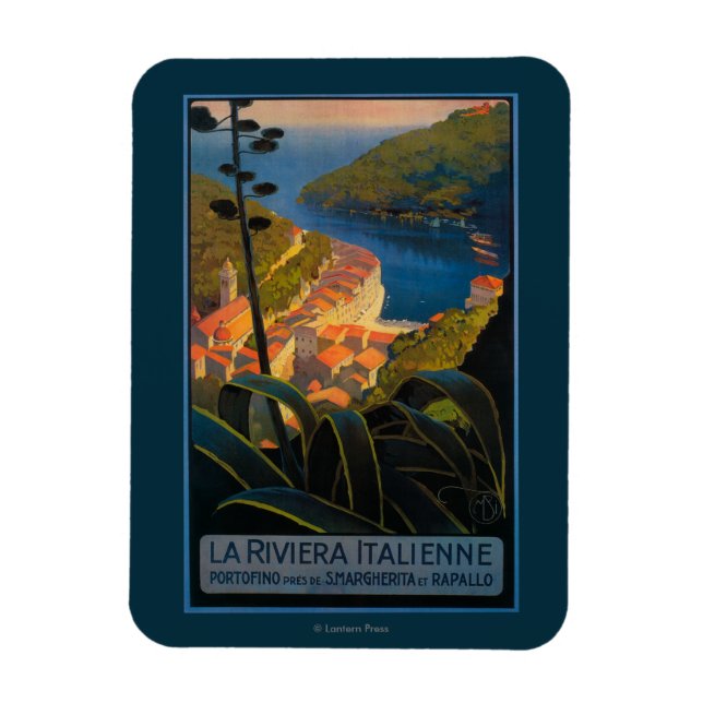 Magnet Flexible La Riviera italienne (Vertical)