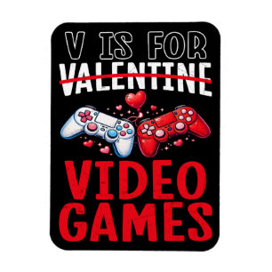Magnet Flexible La Saint-Valentin est pour les jeux vidéo Cadeau d