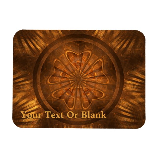 Magnet Flexible La sculpture sur bois (Horizontal)